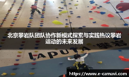 北京攀岩队团队协作新模式探索与实践热议攀岩运动的未来发展